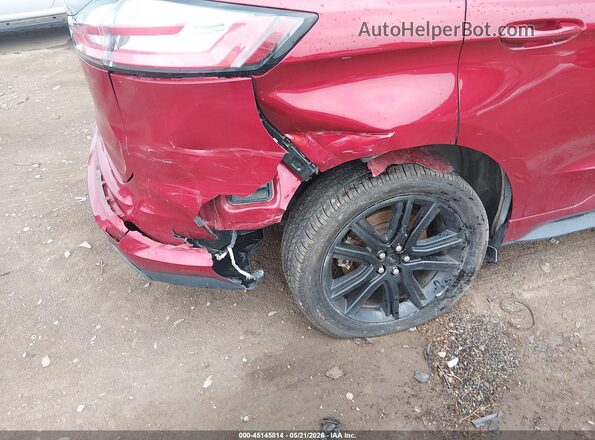 2FMPK4J93NBA19382 2022 FORD EDGE Red Front view