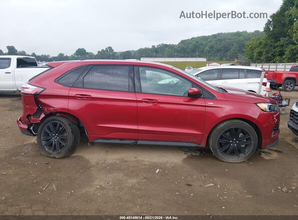 2FMPK4J93NBA19382 2022 FORD EDGE Red Rear interior view