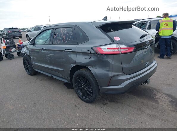 2FMPK4J93NBA40183 2022 FORD EDGE Gray Հետևի ձախ