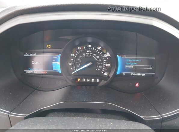 2FMPK4J93NBA40183 2022 FORD EDGE Gray Հետևի նստատեղերի տեսք