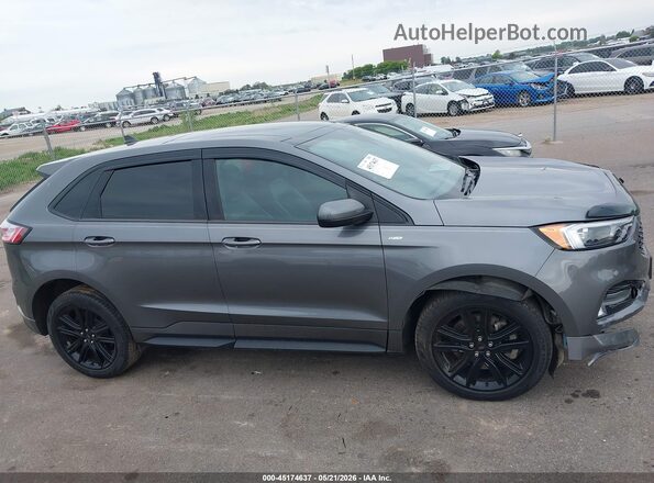 2FMPK4J93NBA40183 2022 FORD EDGE Gray Սալոնի հետևի տեսք