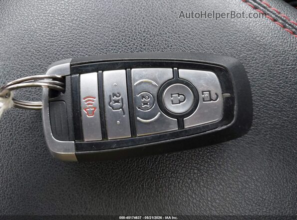 2FMPK4J93NBA40183 2022 FORD EDGE Gray Առջևի վահանակի տեսք
