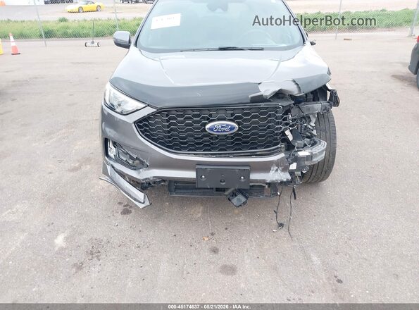 2FMPK4J93NBA40183 2022 FORD EDGE Gray Դիմացի տեսք