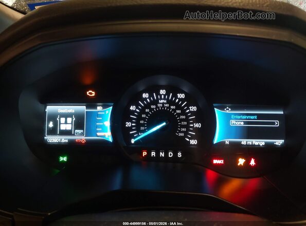 2FMPK4J93PBA50490 2023 FORD EDGE Black Widok tylnych siedzeń