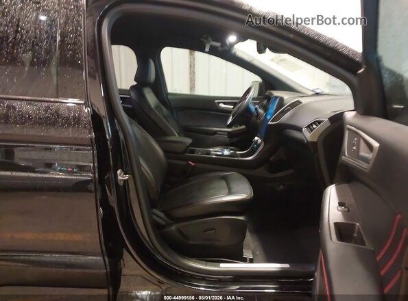 2FMPK4J93PBA50490 2023 FORD EDGE Black Widok wnętrza z przodu