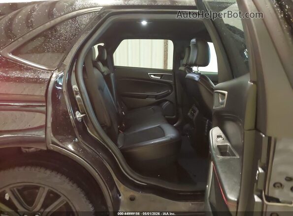 2FMPK4J93PBA50490 2023 FORD EDGE Black Widok naklejki z numerem VIN