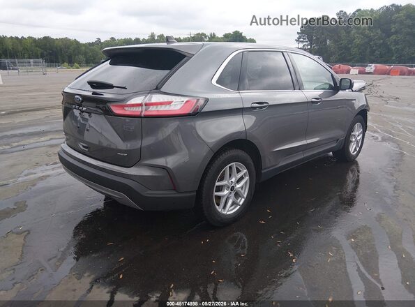 2FMPK4J93PBA57343 2023 FORD EDGE Gray Trasero derecho
