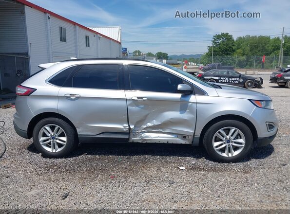 2FMPK4J94GBB09353 2016 FORD EDGE Silver Rear interior view