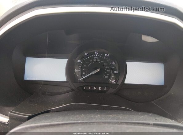 2FMPK4J94HBC39683 2017 FORD EDGE Blue Rear seats view