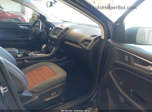 2FMPK4J94JBC47997 2018 FORD EDGE Black Vista interior delantera