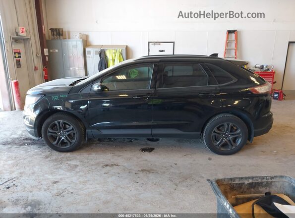 2FMPK4J94JBC47997 2018 FORD EDGE Black Vista interior de 360 grados