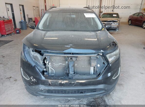 2FMPK4J94JBC47997 2018 FORD EDGE Black Vista del cuadro de instrumentos