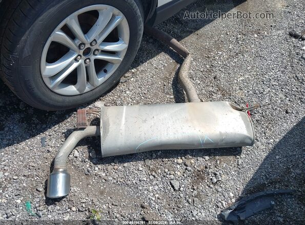 2FMPK4J94KBB09653 2019 FORD EDGE White Vista del cuadro de instrumentos