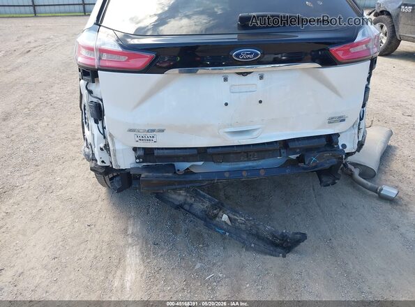 2FMPK4J94KBB09653 2019 FORD EDGE White Vista frontal