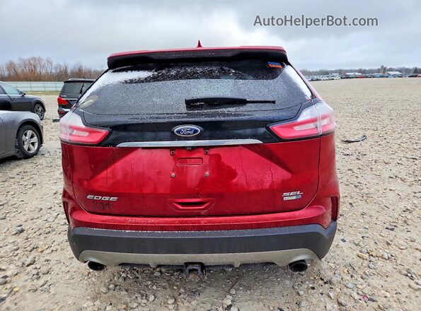 2FMPK4J94KBB36190 2019 FORD EDGE Burgundy 