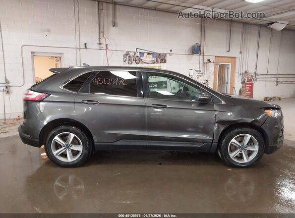 2FMPK4J94KBB77502 2019 FORD EDGE Gray Widok z przodu
