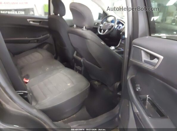 2FMPK4J94KBB77502 2019 FORD EDGE Gray Widok naklejki z numerem VIN