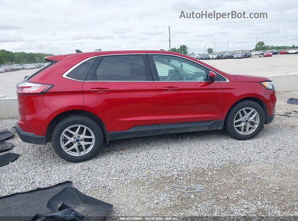 2FMPK4J94MBA60019 2021 FORD EDGE Red Vista interior trasera