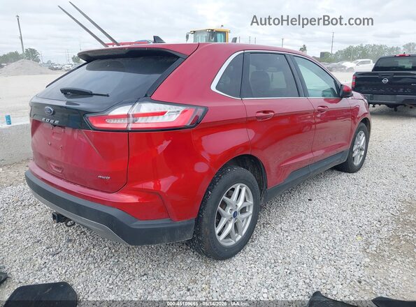 2FMPK4J94MBA60019 2021 FORD EDGE Red Trasero derecho