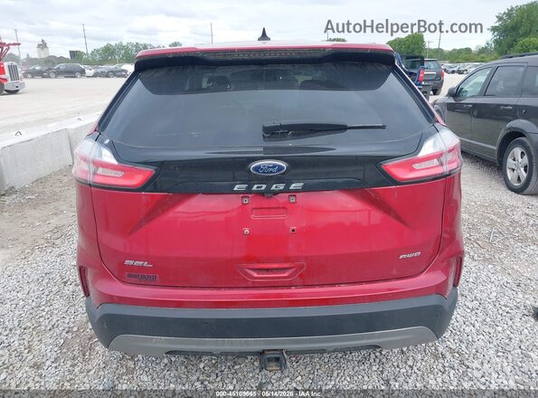 2FMPK4J94MBA60019 2021 FORD EDGE Red 