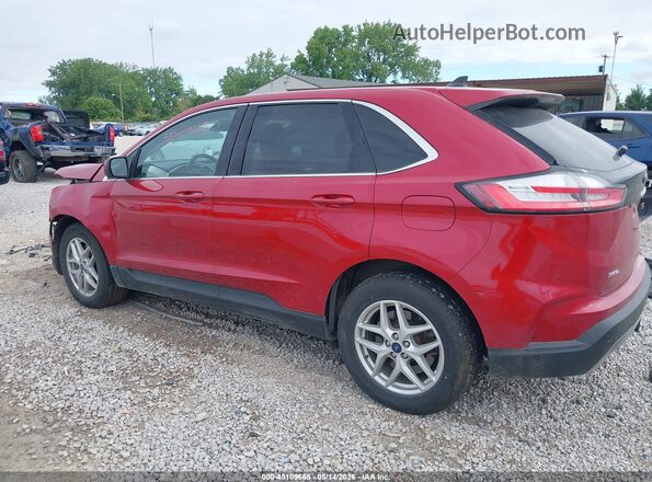 2FMPK4J94MBA60019 2021 FORD EDGE Red Vista interior de 360 grados
