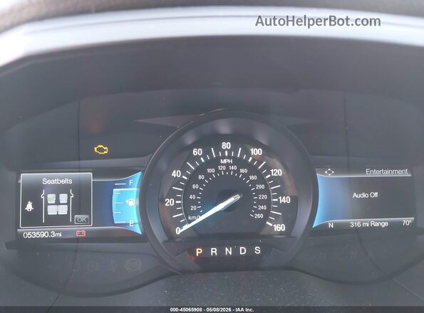 2FMPK4J94PBA25548 2023 FORD EDGE White Vista de los asientos traseros