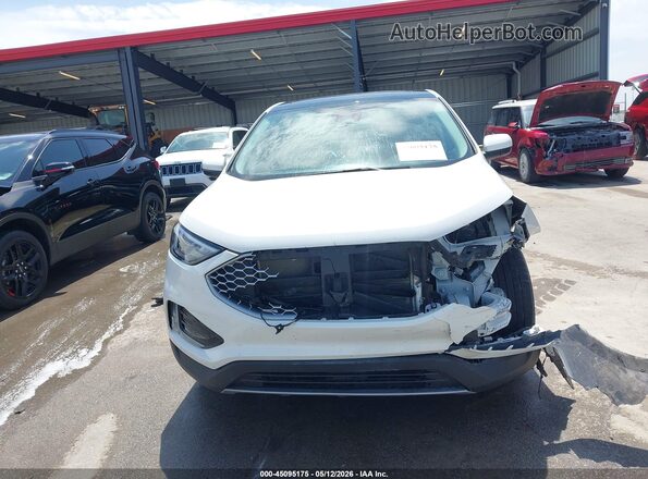 2FMPK4J94RBA12754 2024 FORD EDGE White Widok zestawu wskaźników