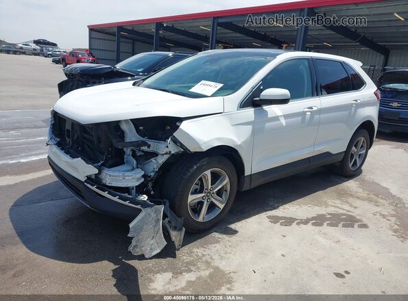 2FMPK4J94RBA12754 2024 FORD EDGE White Przód lewy