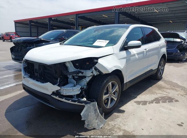 2FMPK4J94RBA12754 2024 FORD EDGE White Widok z przodu