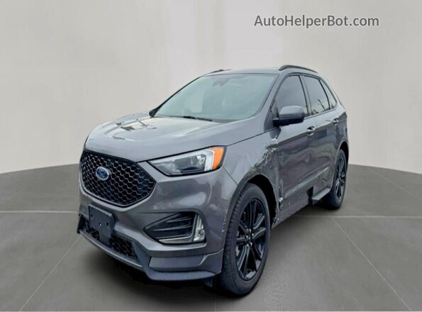 2FMPK4J94RBA75028 2024 FORD EDGE Charcoal Trasero izquierdo