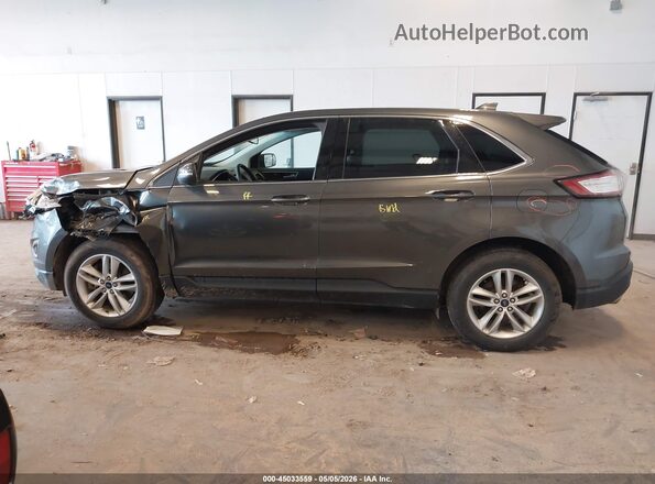 2FMPK4J95HBB15955 2017 FORD EDGE Серый Панорамный вид салона 360°