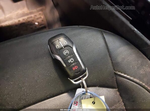 2FMPK4J95HBB15955 2017 FORD EDGE Серый Вид панели приборов