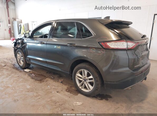 2FMPK4J95HBB15955 2017 FORD EDGE Серый Задняя левая четверть