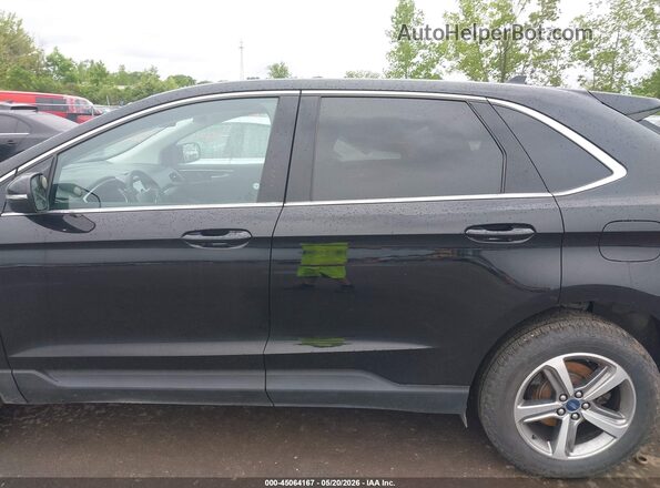 2FMPK4J95KBB82143 2019 FORD EDGE Black Vista interior de 360 grados
