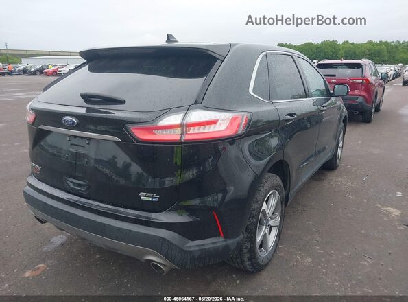 2FMPK4J95KBB82143 2019 FORD EDGE Black Trasero derecho