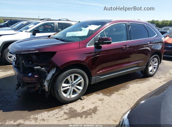 2FMPK4J95KBC39862 2019 FORD EDGE Red 