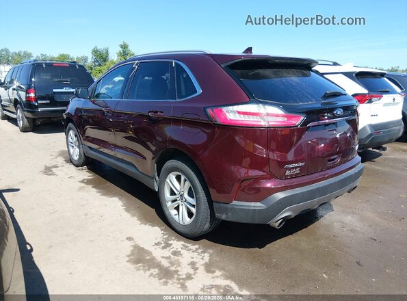 2FMPK4J95KBC39862 2019 FORD EDGE Red 
