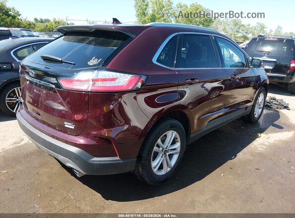2FMPK4J95KBC39862 2019 FORD EDGE Red 