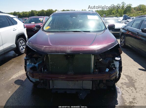 2FMPK4J95KBC39862 2019 FORD EDGE Red 