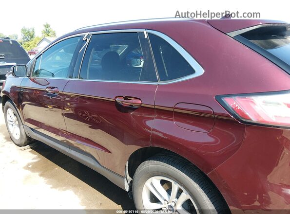 2FMPK4J95KBC39862 2019 FORD EDGE Red 