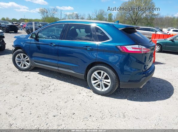 2FMPK4J95LBA93836 2020 FORD EDGE Light Blue Հետևի ձախ