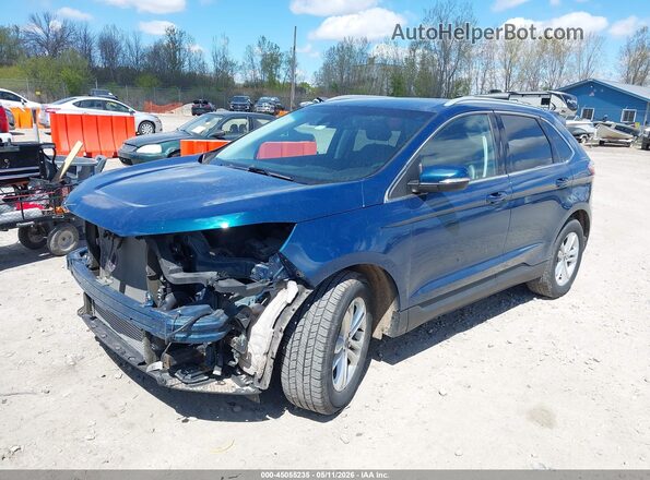 2FMPK4J95LBA93836 2020 FORD EDGE Light Blue 
