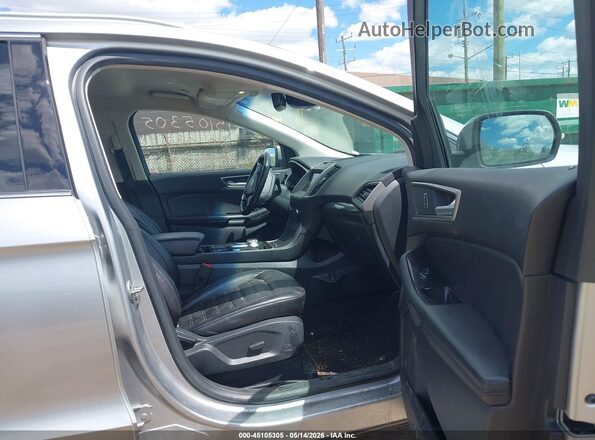 2FMPK4J95LBB18735 2020 FORD EDGE Silver Front interior view