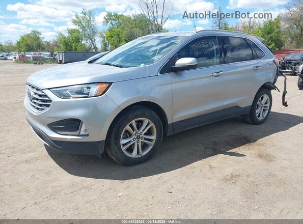 2FMPK4J95LBB18735 2020 FORD EDGE Silver Front left