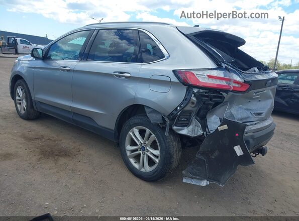 2FMPK4J95LBB18735 2020 FORD EDGE Silver Rear left