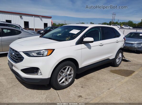 2FMPK4J95NBA05774 2022 FORD EDGE White Front left