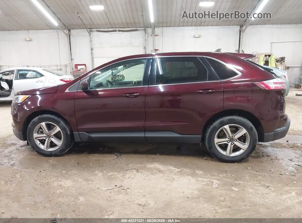 2FMPK4J95PBA04899 2023 FORD EDGE Black Панорамний вид салону 360°
