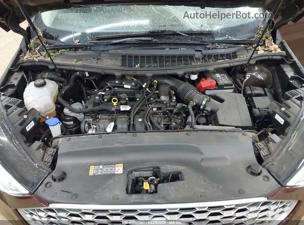 2FMPK4J95PBA04899 2023 FORD EDGE Black Вид ззаду