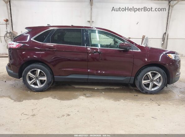 2FMPK4J95PBA04899 2023 FORD EDGE Black Вид задньої частини салону