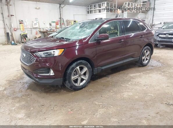 2FMPK4J95PBA04899 2023 FORD EDGE Black Передня ліва чверть